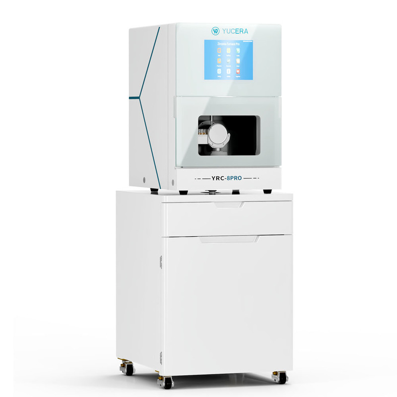 Yucera Dental Laboratory Five-Axis Dry & Wet CAD/CAM Milling Machine for Zirconia All-Ceramic Dental Equipment