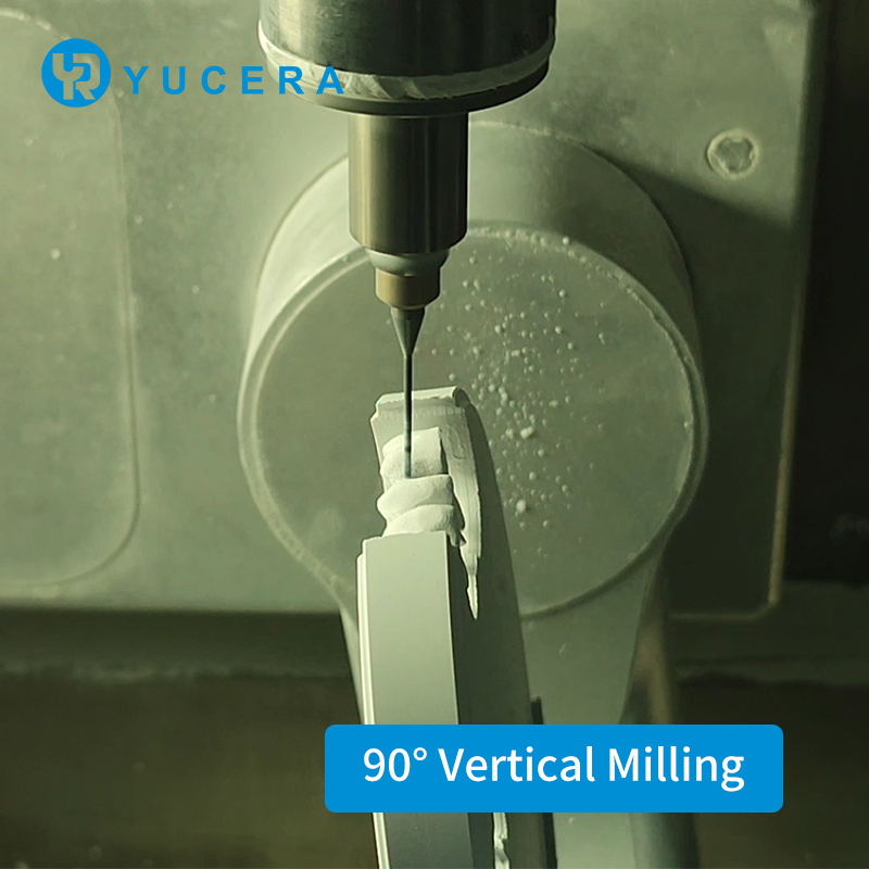 เครื่องกัดแห้งทางทันตกรรม Yucera 5 แกน CNC โลหะเซอร์โคเนีย CAD CAM อุปกรณ์ห้องปฏิบัติการ ผู้ผลิตในประเทศจีน