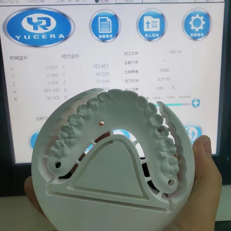 เครื่องกัด Cad Cam สำหรับทันตกรรม Yucera ผู้ผลิตคุณภาพสูง YRC-5X Milling Machine