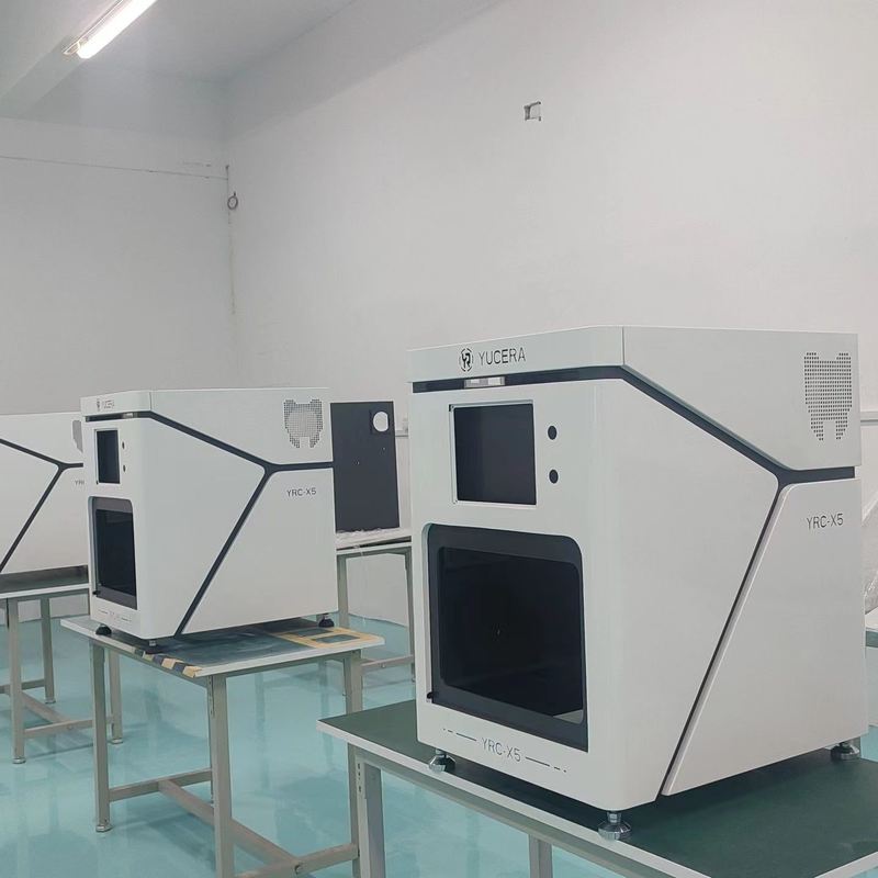 เครื่องกัด 5 แกน Yucera สำหรับห้องปฏิบัติการทันตกรรม YRC-5X Milling Machine