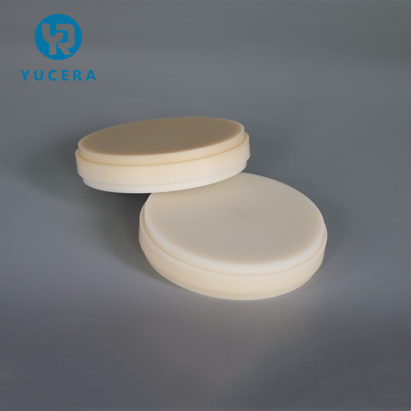 Yucera Cad Cam PMMA ชั้นเดียวสำหรับทันตกรรมระดับพรีเมียม เพื่อความใสและความแข็งแรงที่เหนือกว่าในการทำฟันปลอม