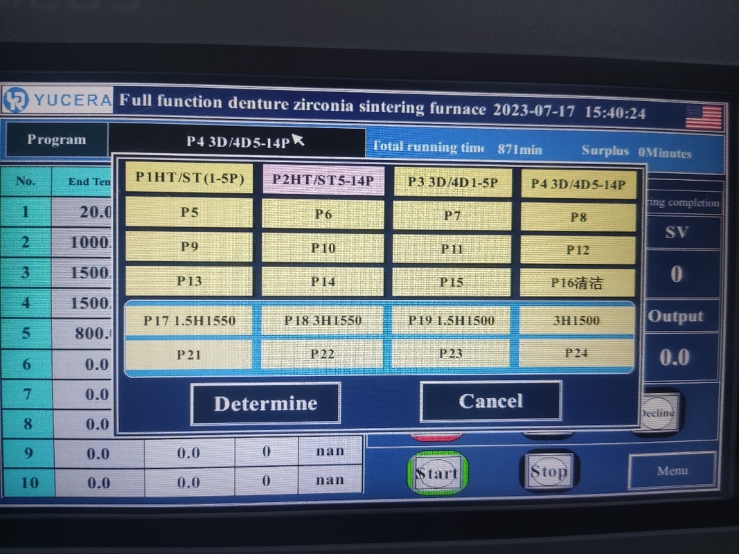 เตาเผาเซรามิกเซอร์โคเนีย YUCERA F10+ อุปกรณ์เผาเร็วสำหรับทันตกรรม สำหรับห้องปฏิบัติการทันตกรรม