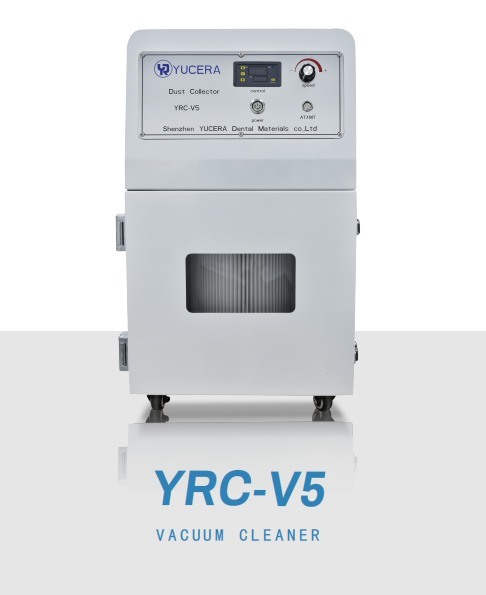 อุปกรณ์ CAD CAM ทันตกรรม เครื่องดูดฝุ่น Yucera YRC-V5 สำหรับทำความสะอาดเครื่องกัด