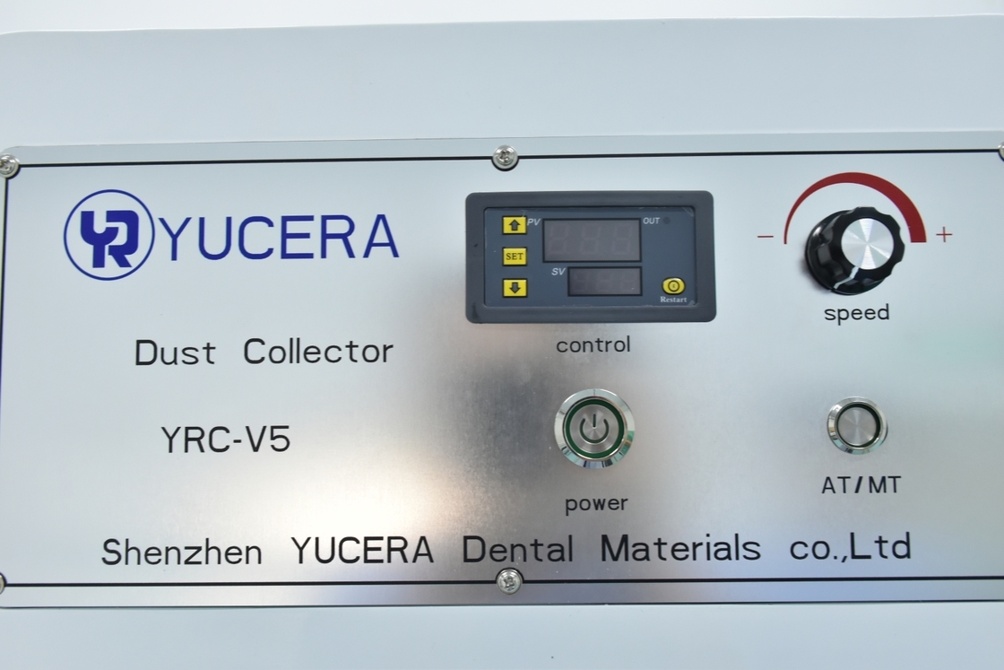 เครื่องดูดฝุ่น YUCERA YRC-V5 เครื่องดูดฝุ่นแบบพกพาสำหรับงานทันตกรรม สำหรับเครื่องกัด CNC สำหรับห้องปฏิบัติการทันตกรรม