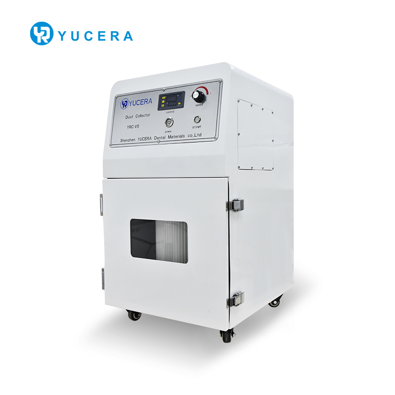 เครื่องดูดฝุ่นสำหรับห้องปฏิบัติการทันตกรรม Yucera V5 สำหรับงานที่มีความแม่นยำ