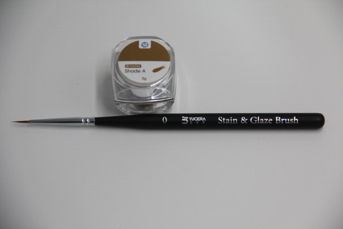 ชุดย้อมสีเซรามิกเซอร์โคเนีย 18 สี Yucera Smile Solutions Natural Glow สำหรับการสร้างสรรค์ห้องปฏิบัติการทันตกรรม