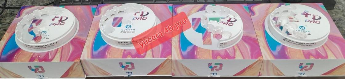บล็อกเซอร์โคเนียสำหรับทันตกรรม Yucera 4D Pro ขนาด 95 มม. ขนาดแม่นยำ เหมาะสำหรับโซลูชันการบูรณะทางทันตกรรมที่หลากหลาย