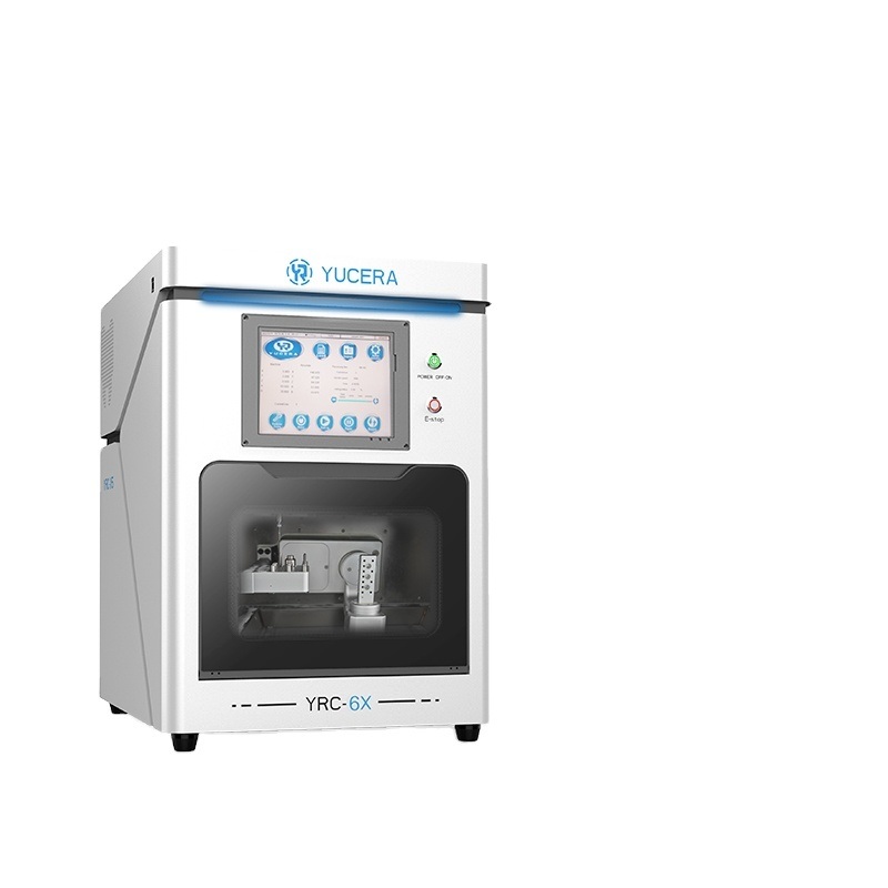 เครื่องกัด CAD/CAM ทางทันตกรรม YUCERA YRC-6X | ความแม่นยำ 5 แกน | ได้รับการรับรอง ISO 13485
