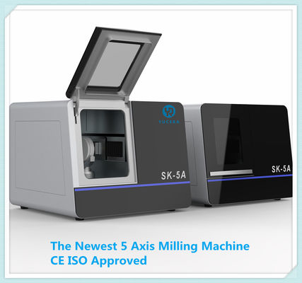 5 แกน Dentaire CAD CAM Milling Machine สำหรับ Zirconia PMMA Wax