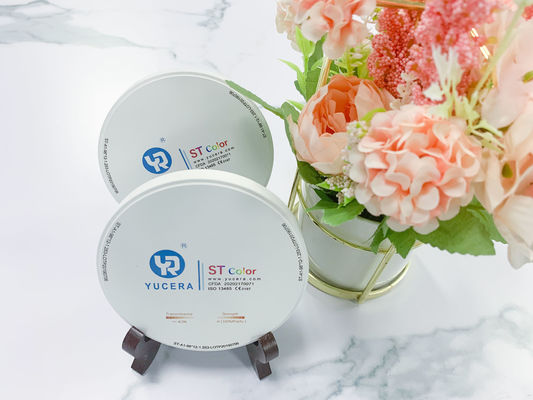 ST Color Pre Shaded Zirconia Blocks ระบบ CAD CAM ทันตกรรม บล็อกเซรามิกเซอร์โคเนียทันตกรรม